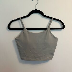 Amazon Women's Light Gray Crop Top